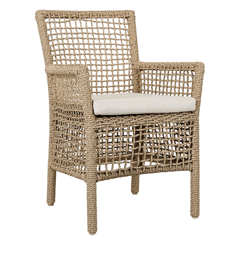 Brisbane Outdoor Dining Chair Natural