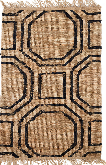 Hexile Hand Knotted Jute Rug