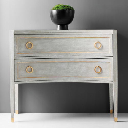 Gustavian Concave Two Drawer Commode Gustavian Concave Two Drawer Commode