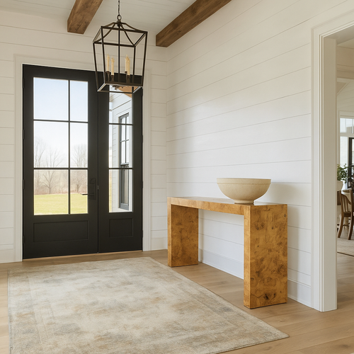 Slab Console-Olive Ash Burl in Two Sizes