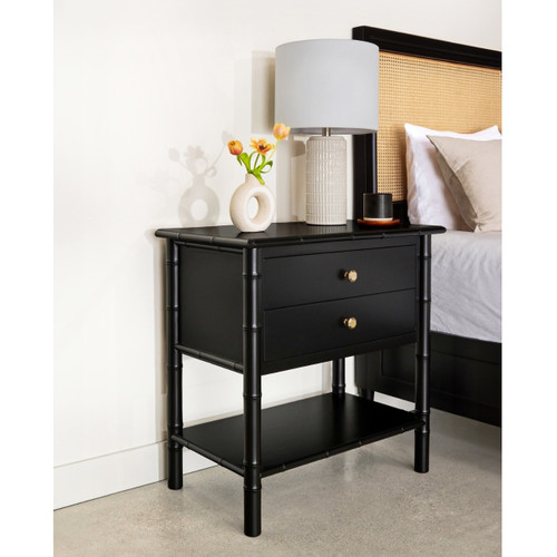 Fleming 2 Drawer Side Table Fleming 2 Drawer Side Table
