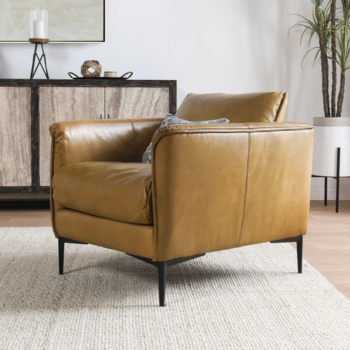 Abigail Accent Chair Adobe Tan
