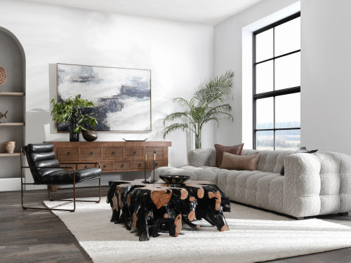 Walter 2 Piece Sectional with LAF Chaise Heathered Gray