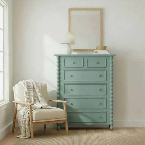 Farmstead Bobbin Tall Dresser