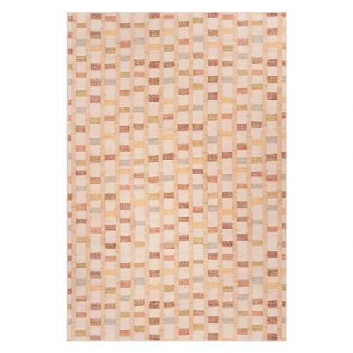 Virey Bohemian Geometric Washable Rug - Multicolor