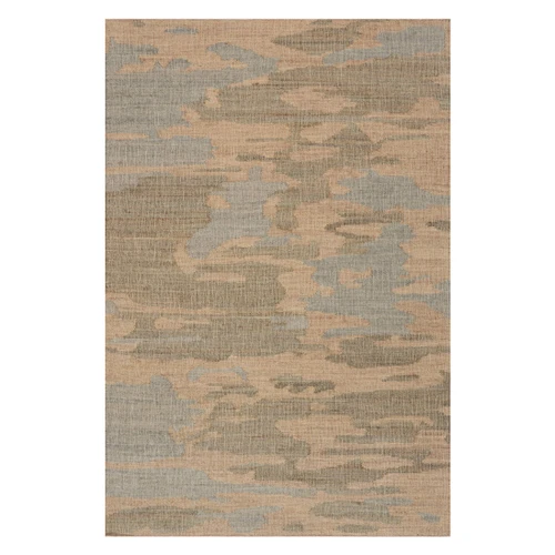 Navi Textured Abstract Indoor Rug - Natural