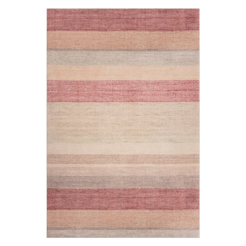Noa Modern Striped Washable Rug - Multicolor