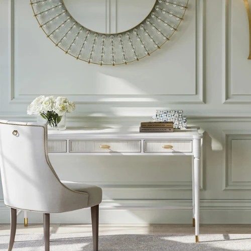 Aster White Desk