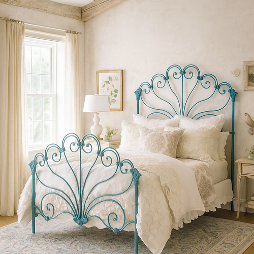 Peacock Metal Bed Peacock Metal Bed