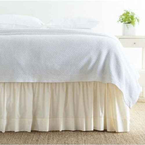 Classic Hemstitch Bed Skirt - Two Colors