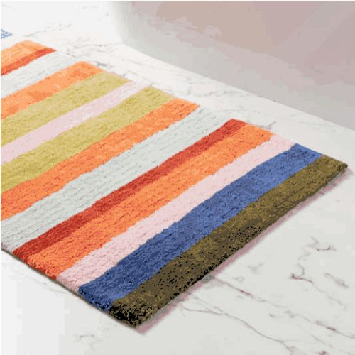 Franklin Stripe Bath Rug