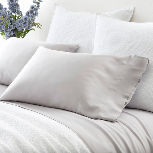 Silken Solid Pillowcases - Multiple Colors