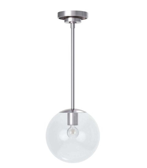 Coastal Living Cafe Pendant Polished Nickel - Two Sizes