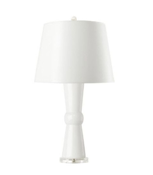 Clarissa Table Lamp White