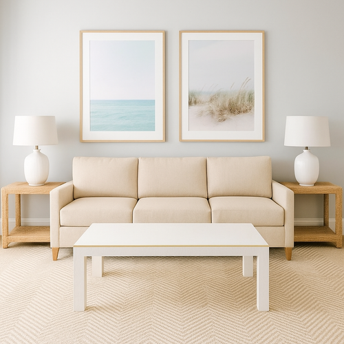 Lauren Coffee Table - White Lauren Coffee Table - White