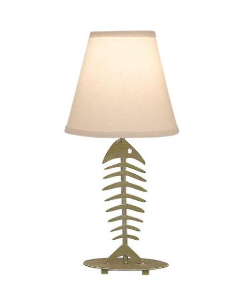 Weathered Lime Bonefish Small Accent Lamp