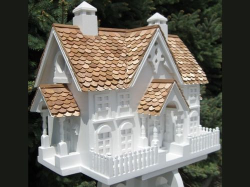 The Wren Mansion Birdhouse
