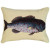 Rock Fish Needlepoint Pillow