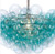 Bubbles Aqua Chandelier