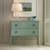 Transitional Two Drawer Concave Side Chest