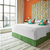 Tread Lightly Green Woven Cotton Rug