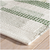 Tread Lightly Green Woven Cotton Rug