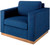 Amherst Accent Chair in Blue