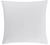 Lana Voile White Quilted Sham