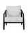 Aria Outdoor Accent Chair Black