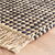 Kuba Black Woven Jute Rug