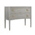 Gustavian Concave Two Drawer Commode