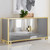 Smoked Mirror Credenza