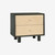 Zoe 2 Drawer Nightstand w/ Veneer