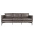 Abigail 85" Leather Sofa
