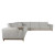 Donovan Sectional in Two Colors