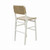 Carson White Counter Stool