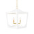 Wimble Gold White Lantern