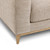 Donovan 3 Piece Sectional Bisque
