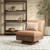 Myla Swivel Chair Tan