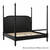 Heritage Twist Four Poster Spindle Bed