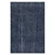 Vox Chevron Handmade Wool Rug - Navy