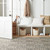 Griffin Linen Decorative Pillow Cover - Ivory