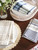 Bistro Stripe Napkin Set of 4 - Platinum