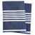 Bistro Stripe Napkin Set of 4 - Indigo