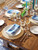 Bistro Stripe Napkin Set of 4 - French Blue