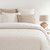 Shores Gauze Quilted Sham - Dove White
