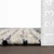 Diora Denim Bohemian Striped Rug - White