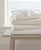 Lettie Voile Quilt - Dove White