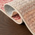 Noa Modern Striped Washable Rug - Multicolor