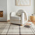 Zole Plaid Handmade Cotton Rug - Ivory